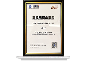 2025年度加氫站領(lǐng)軍企業(yè)獎(jiǎng)